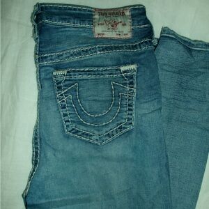 True Religion Light Blue Denim Pants